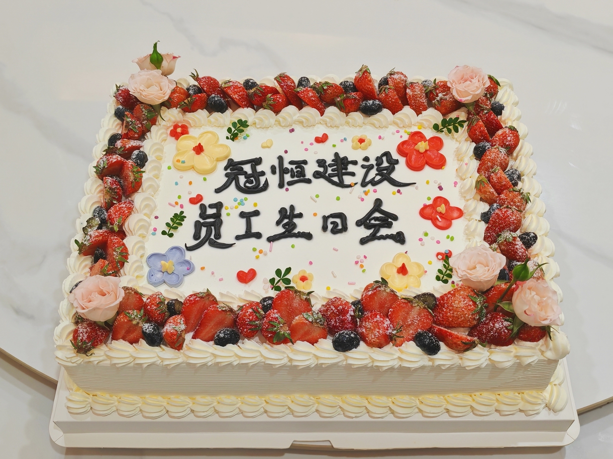 「情暖生辰，集體共慶」冠恒建設生日會暖心回顧